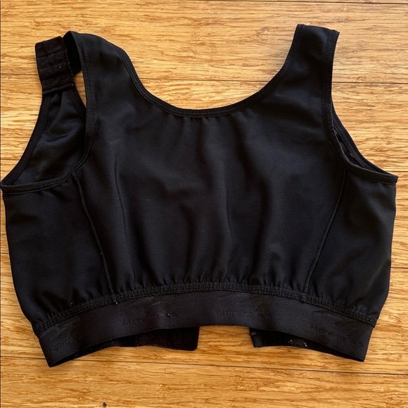 Marenna Black Front Closure Support Bra - Picture 3 of 5